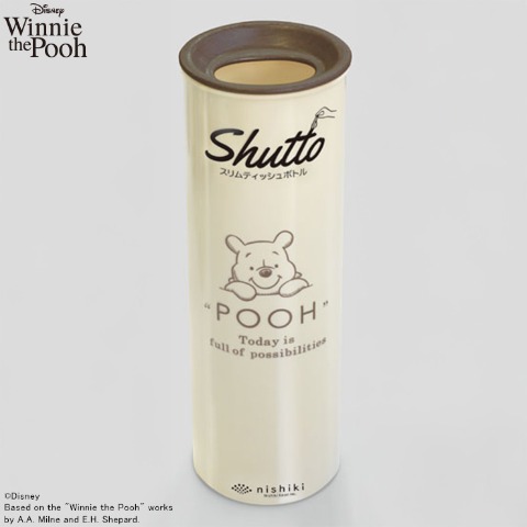 くまのプーさん　スリムティッシュボトル(BE×D-pot)