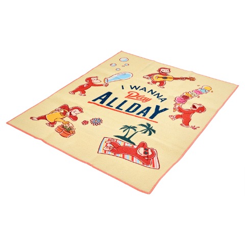 デスクカーペット　（おさるのジョージ）