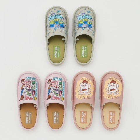 福袋　キャラクタースリッパ3足セット