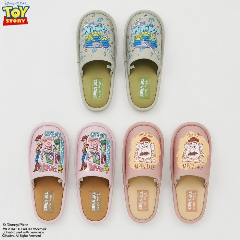 福袋　キャラクタースリッパ3足セット