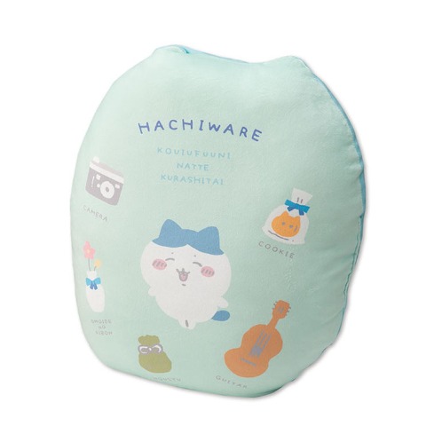 ダイカットクッション(ハチワレ)