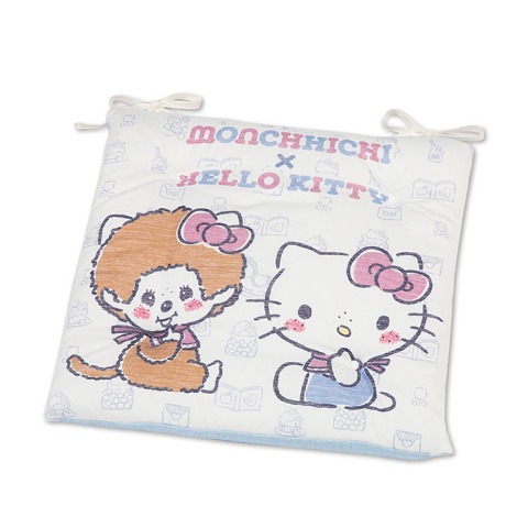 シートクッション（モンチッチ×ハローキティ）