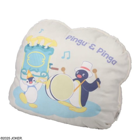 ダイカットクッション（PINGU）