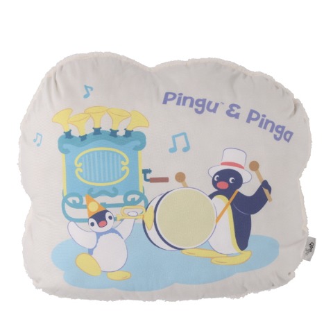 ダイカットクッション（PINGU）