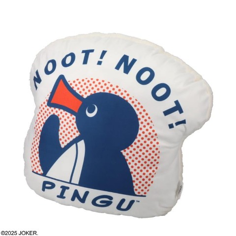 ダイカットクッション（PINGU） ホワイト 211