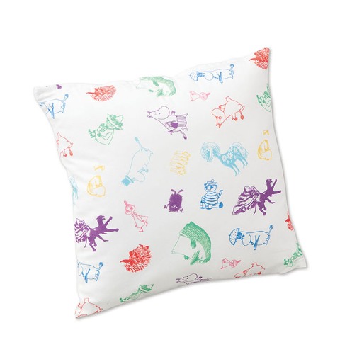 カバー付き背当てクッション（ムーミン）