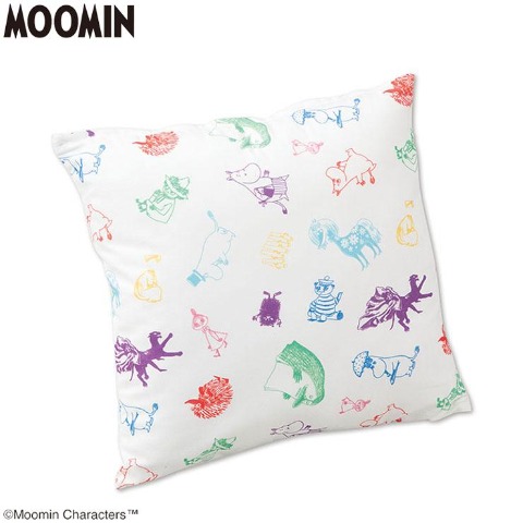 カバー付き背当てクッション（ムーミン）