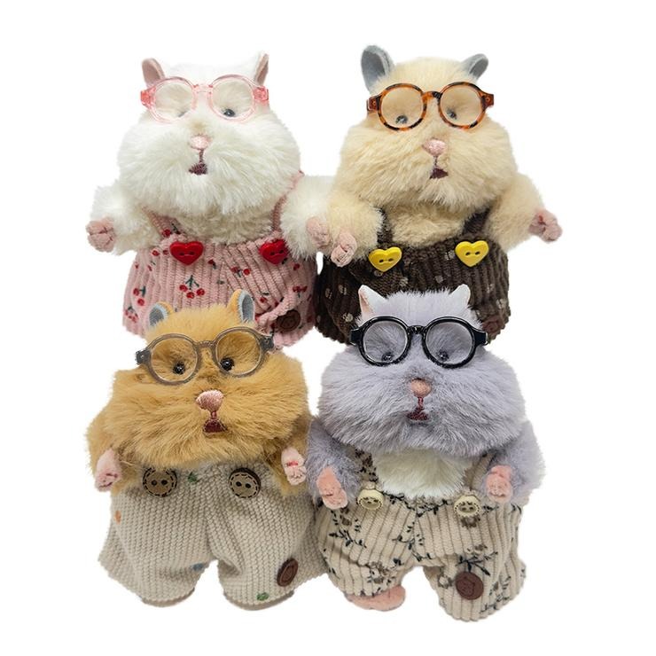 はむにぎり着せ替えセット メガネ＆サロペット | シャンブル
