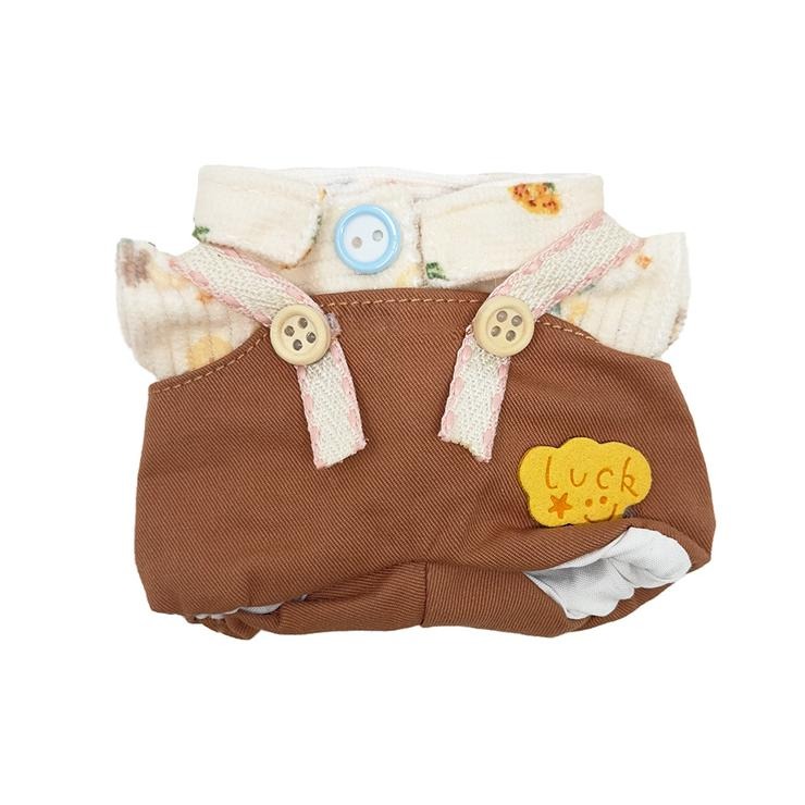 はむにぎり着せ替えセット シャツ＆サロペット | シャンブル