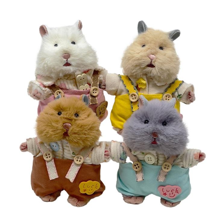 はむにぎり着せ替えセット シャツ＆サロペット | シャンブル