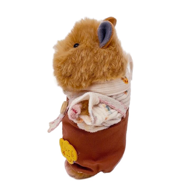 はむにぎり着せ替えセット シャツ＆サロペット | シャンブル