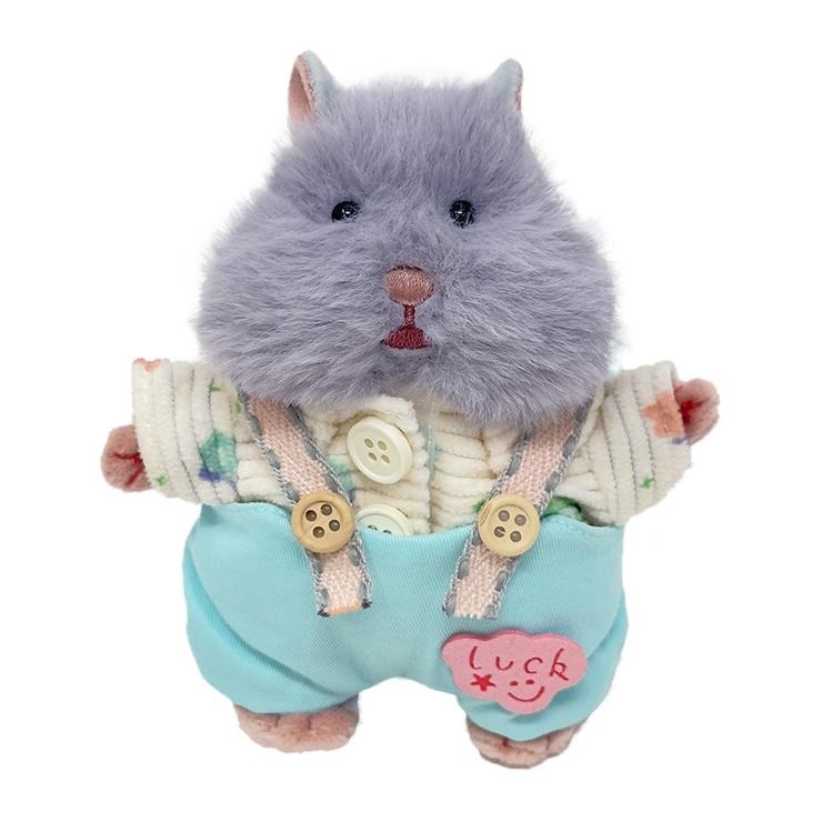 はむにぎり着せ替えセット シャツ＆サロペット | シャンブル