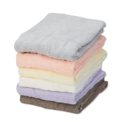 バッグ付フェイスタオル6点セット