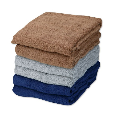 バッグ付バスタオル6点セット