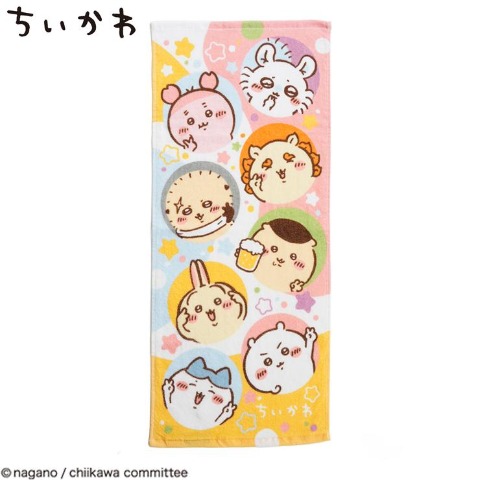 フェイスタオル（ちいかわ）