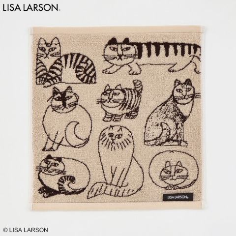 ウォッシュタオル（リサラーソン）