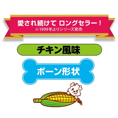 かんでるＣＯＲＮチキン風味ＳＳ超小型犬用(Petio)