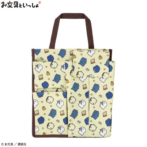 カー用収納付ティッシュケース（お文具といっしょ）