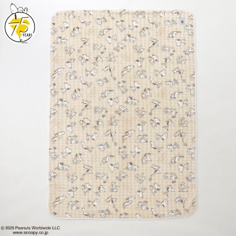 毛布（シングルサイズ・PEANUTS）