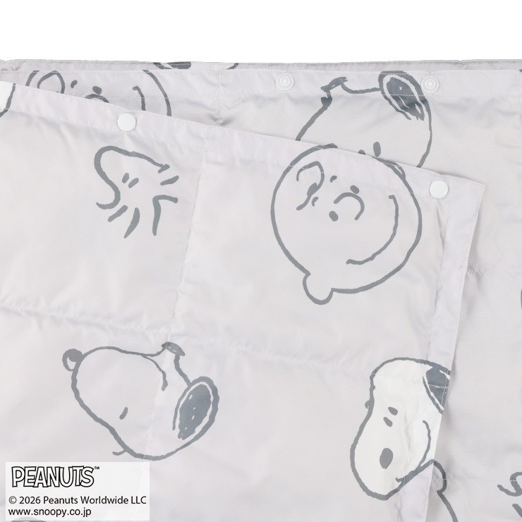 羽毛肌掛けふとん（80×140サイズ・PEANUTS） | シャンブル | しまむら