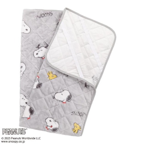 敷きパッド（PEANUTS） グレー 212