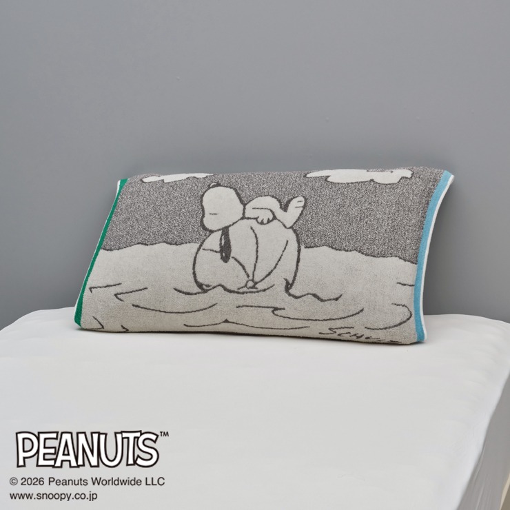 【あき】CHARLE ピローケース2点 / 着るタオル1点 のびのびタオルピローケース（PEANUTS） | シャンブル | しまむらパーク