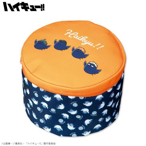 丸型収納ボックス（アニメ「ハイキュー!!」）