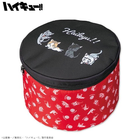 丸型収納ボックス（アニメ「ハイキュー!!」）