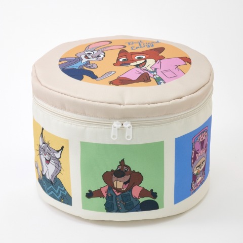 丸型収納ボックス（ズートピア2）