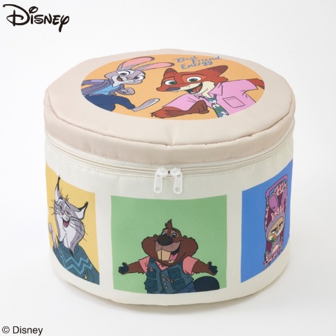 丸型収納ボックス（ズートピア2）