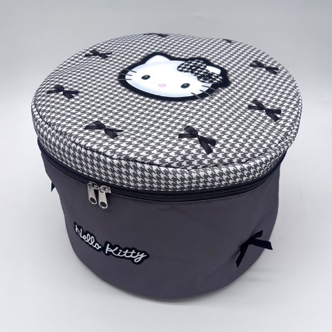 円型収納ボックス（ハローキティ）
