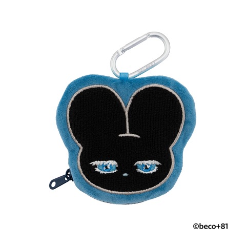 しりみみうさぎのフェイスポーチ（beco+81）