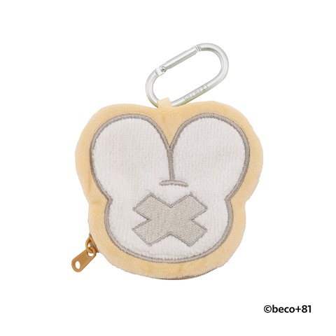 しりみみうさぎのフェイスポーチ（beco+81）
