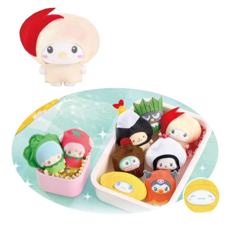 ぷちとも Sanrio characters みんなでおべんとう（サンリオ