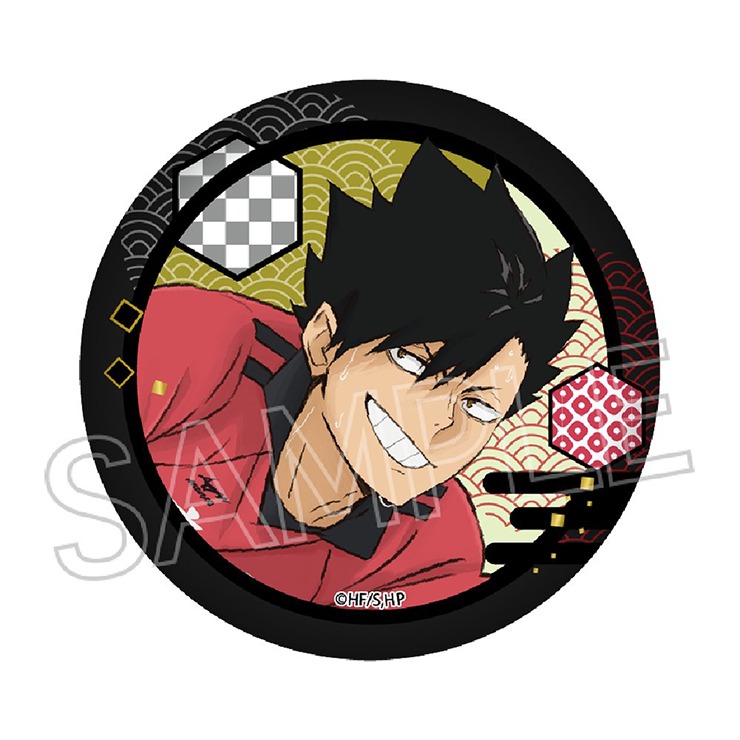 ハイキュー!! 角名倫太郎 和紙風缶バッジ 和紙風缶バッジ（ハイキュー!!） | シャンブル | しまむらパーク