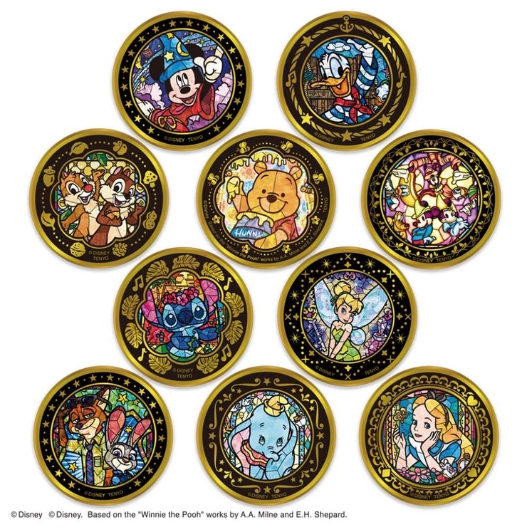金バッジ(ディズニーキャラクター1) | シャンブル | しまむらパーク
