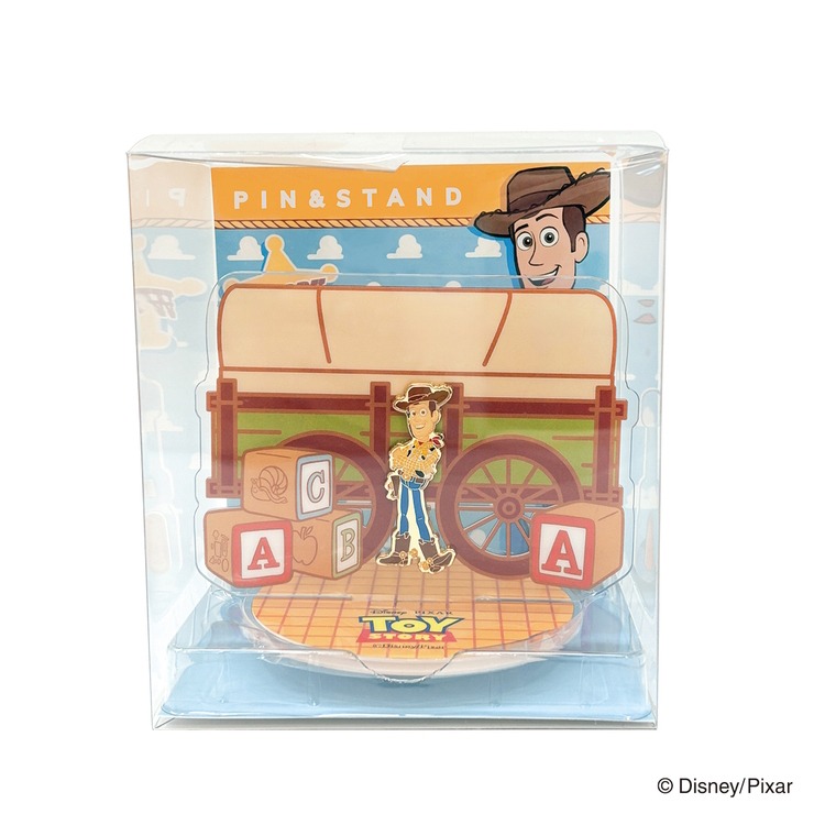 飾れるピンズ PIN＆STAND TOY STORY(ウッディ) | シャンブル