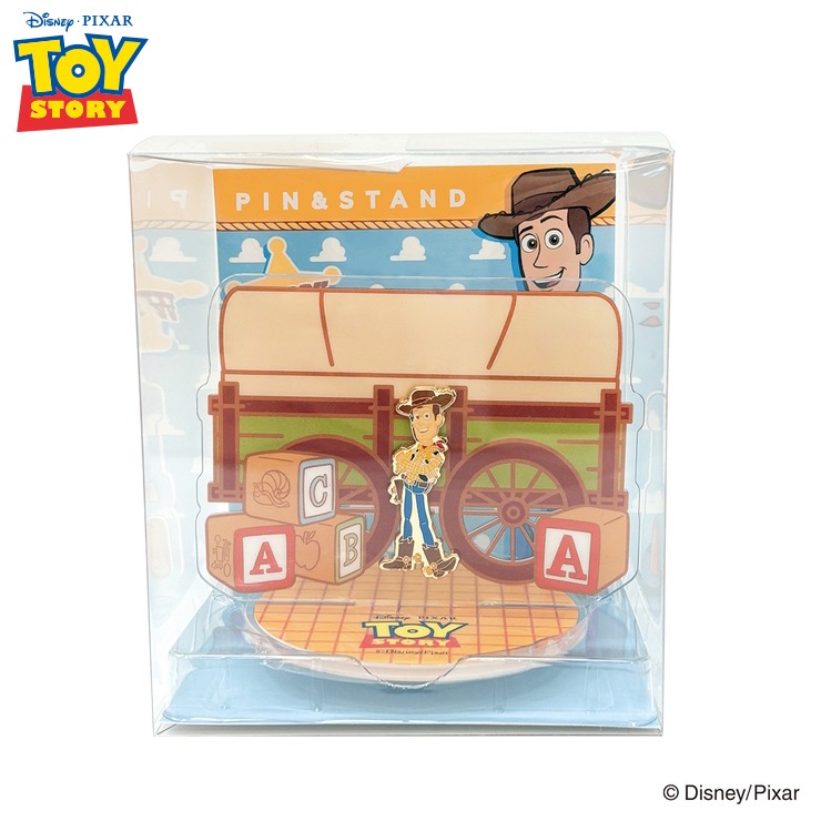 飾れるピンズ PIN＆STAND TOY STORY(ウッディ) | シャンブル