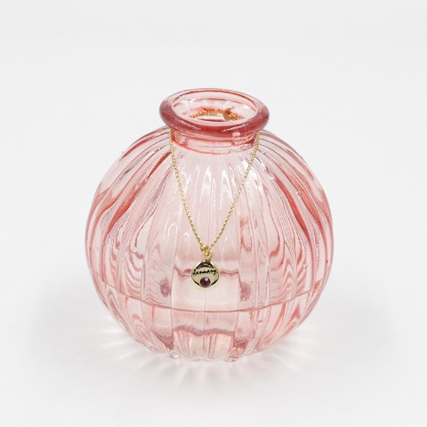 プリザーブドフラワー誕生日ブーケ　1月ガーネット