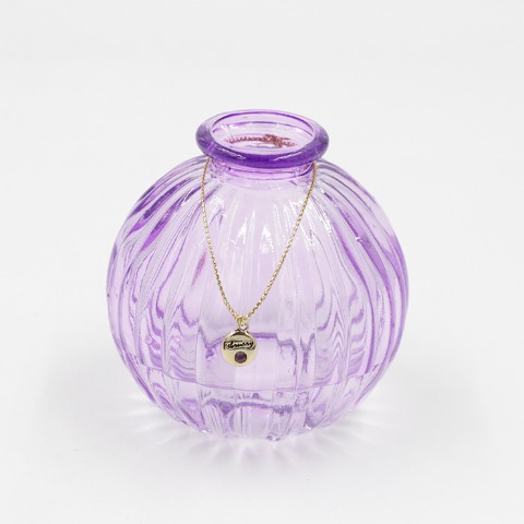 プリザーブドフラワー誕生日ブーケ　2月アメシスト