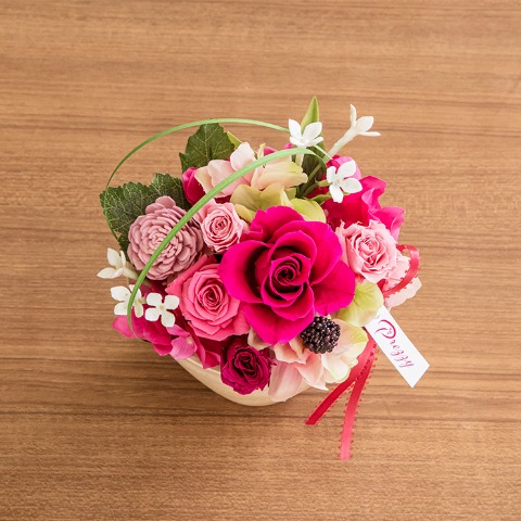 プリザーブドフラワー　クレール