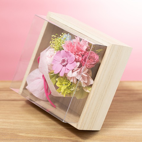 プリザーブドフラワー　デコールブーケ