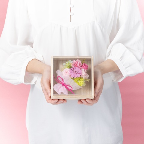 プリザーブドフラワー　デコールブーケ