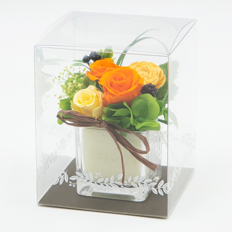 プリザーブドフラワー「カリーノ」オレンジ | シャンブル | しまむらパーク