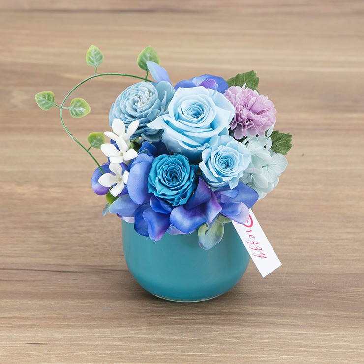 プリザーブドフラワー「シュエット」ブルー | シャンブル | しまむらパーク