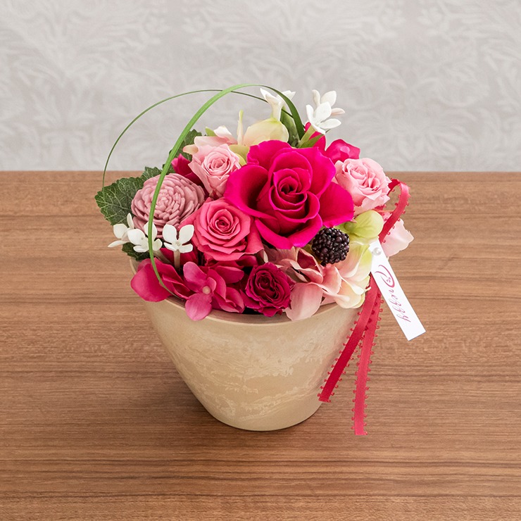 プリザーブドフラワー「クレール」ピンク | シャンブル | しまむらパーク