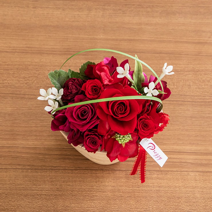 プリザーブドフラワー「クレール」レッド | シャンブル | しまむらパーク