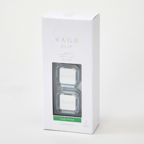 ハッピーバッグ　カーフレグランス3点セット　リーフィーグリーン