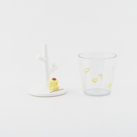 ミニうがいコップ&スタンド (ポムポムプリン)