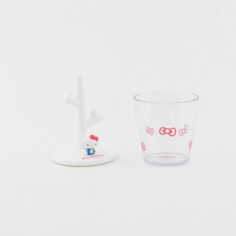 ミニうがいコップ&スタンド (ハローキティ)